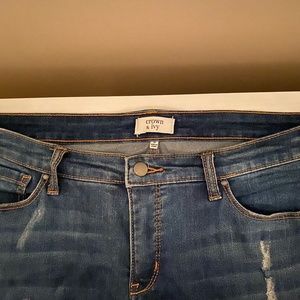 Crown and Ivy Embellished Jeans